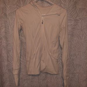 Lululemon jacket, off white color, reversible